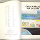 Tintin On a Marche sur la Lune Comic Book - Casterman 1982 French Hardback Edition Herge