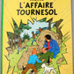 Tintin L'affaire Touresol Comic Book - Casterman 1984 French Hardback Edition Herge