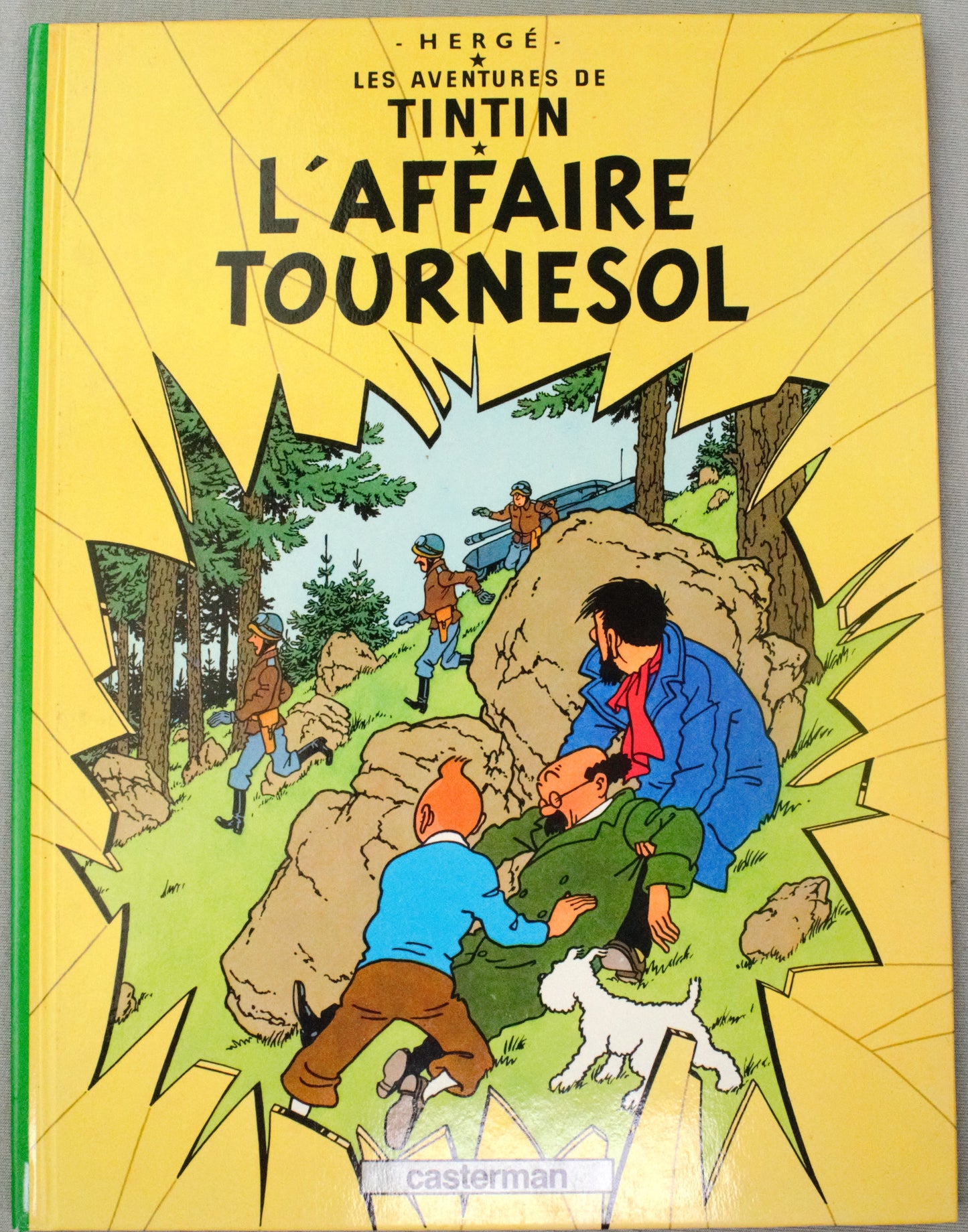 Tintin L'affaire Touresol Comic Book - Casterman 1984 French Hardback Edition Herge
