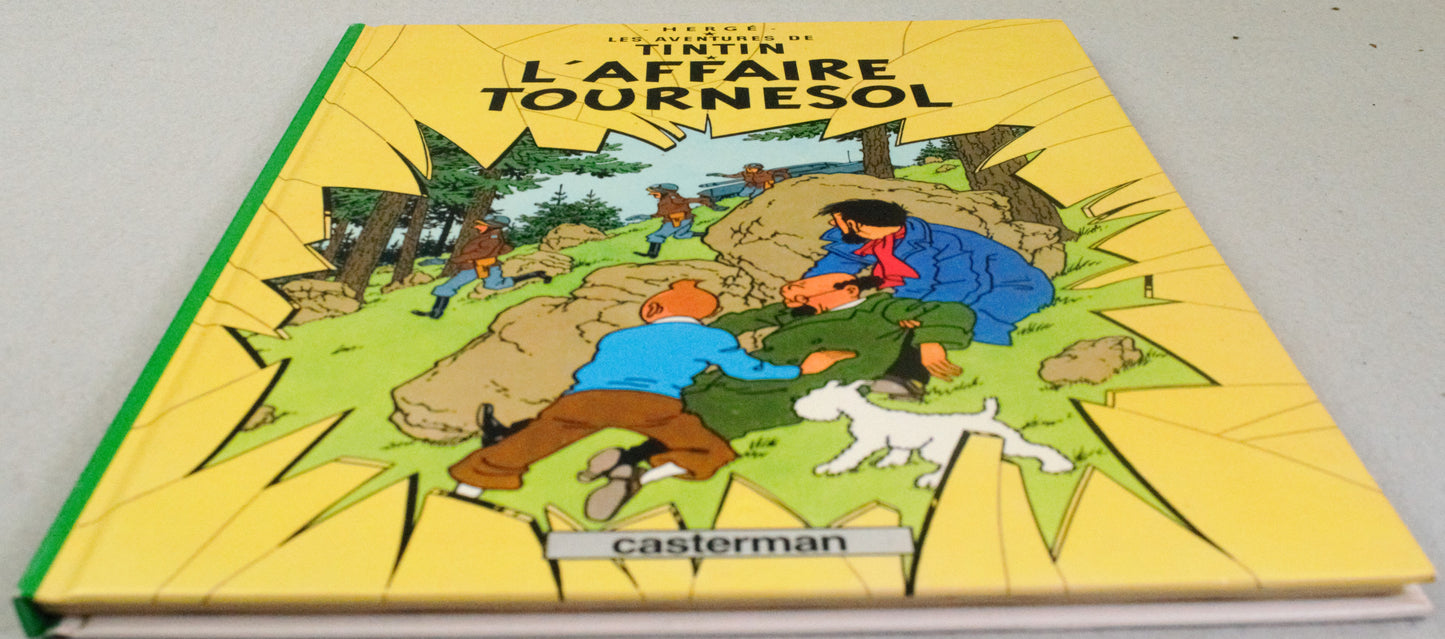 Tintin L'affaire Touresol Comic Book - Casterman 1984 French Hardback Edition Herge