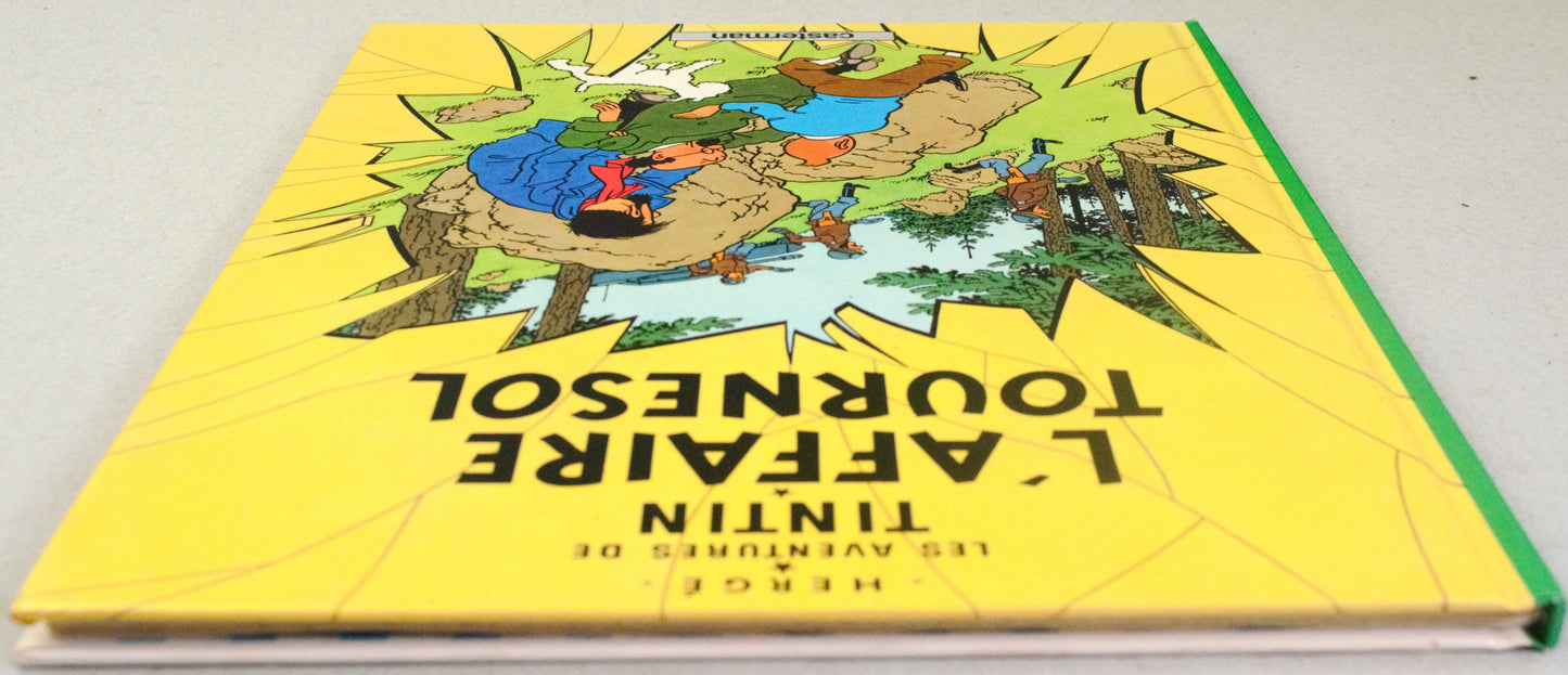 Tintin L'affaire Touresol Comic Book - Casterman 1984 French Hardback Edition Herge