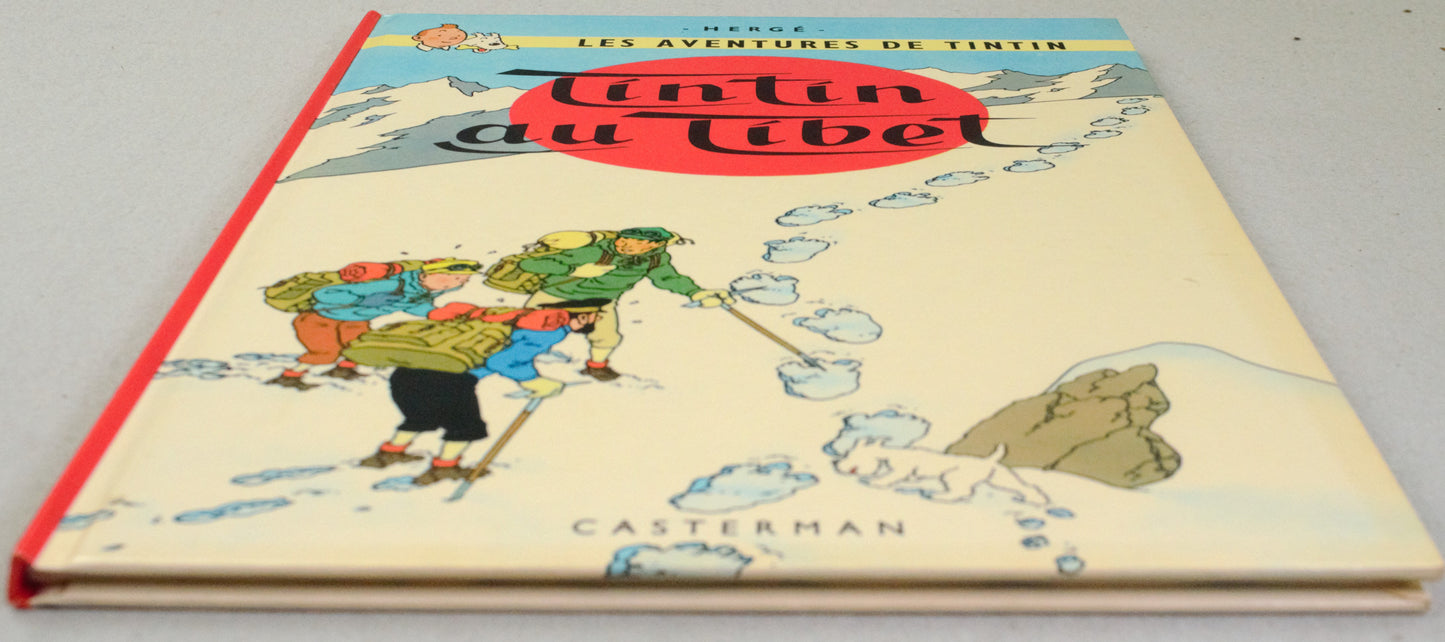 Tintin au Tibet Comic Book - Casterman 1983 French Hardback Edition Herge