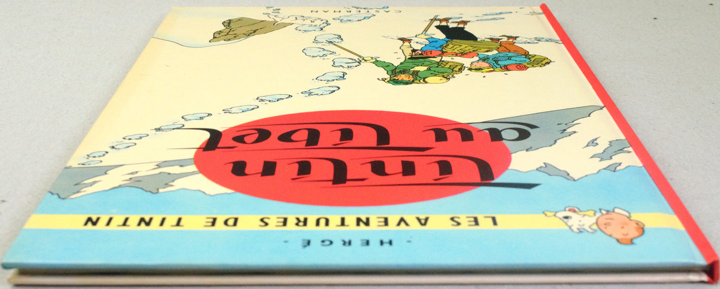 Tintin au Tibet Comic Book - Casterman 1983 French Hardback Edition Herge