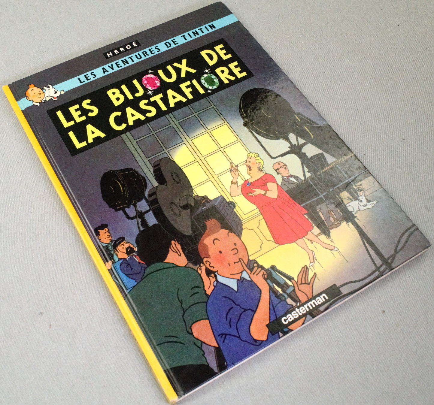 Tintin Les Bijoux de la Castafiore Comic Book - Casterman 1966 French Hardback Edition Herge