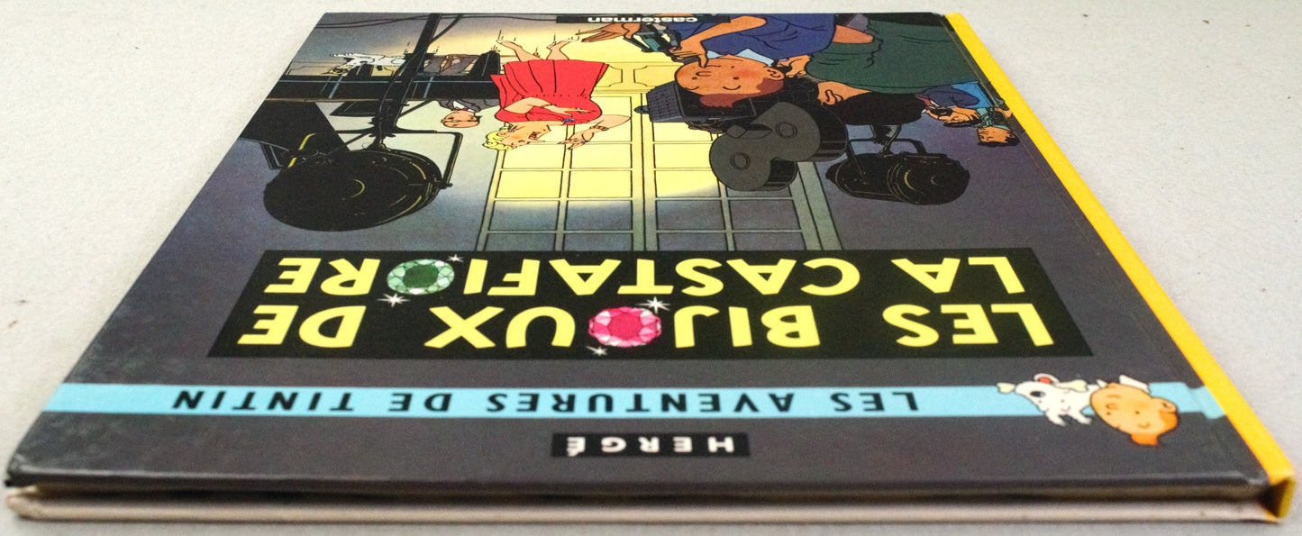 Tintin Les Bijoux de la Castafiore Comic Book - Casterman 1966 French Hardback Edition Herge
