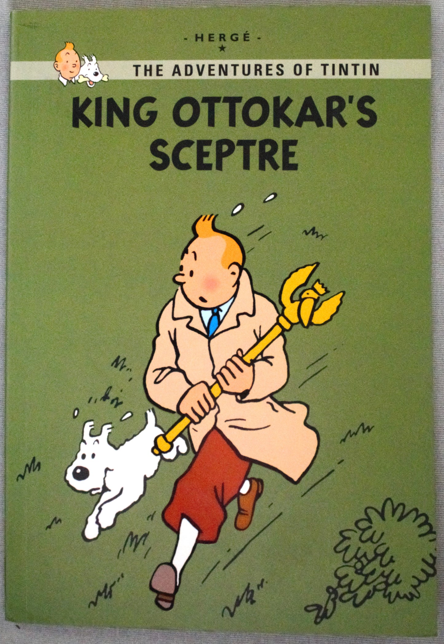 King Ottokars Sceptre - Tintin Young Readers Book UK 2013 Egmont Paperback Editions