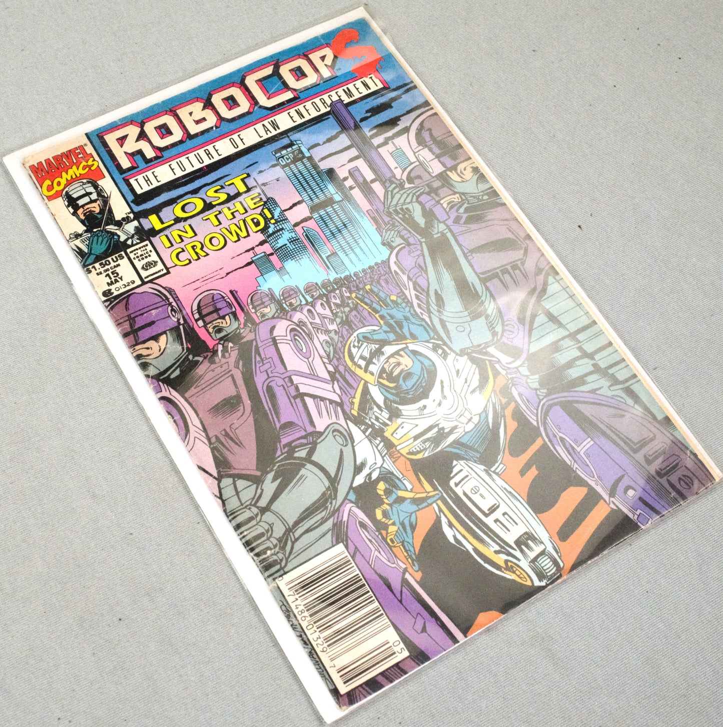 Robocop: The Future of Law Enforcement Issue 15 - Paperback 1991 Marvel Comic