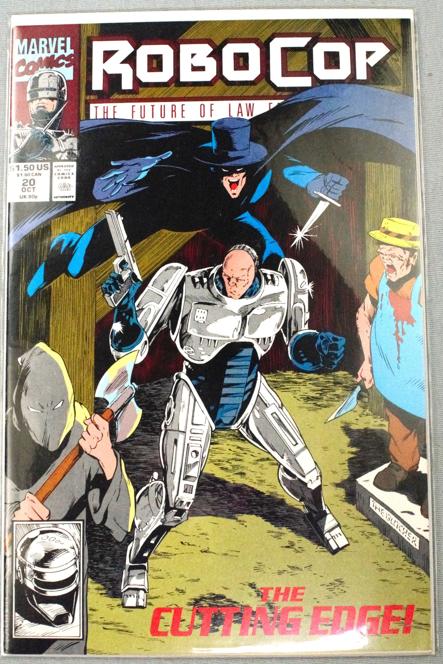 Robocop: The Future of Law Enforcement Issue 20 - Paperback 1991 Marvel Comic