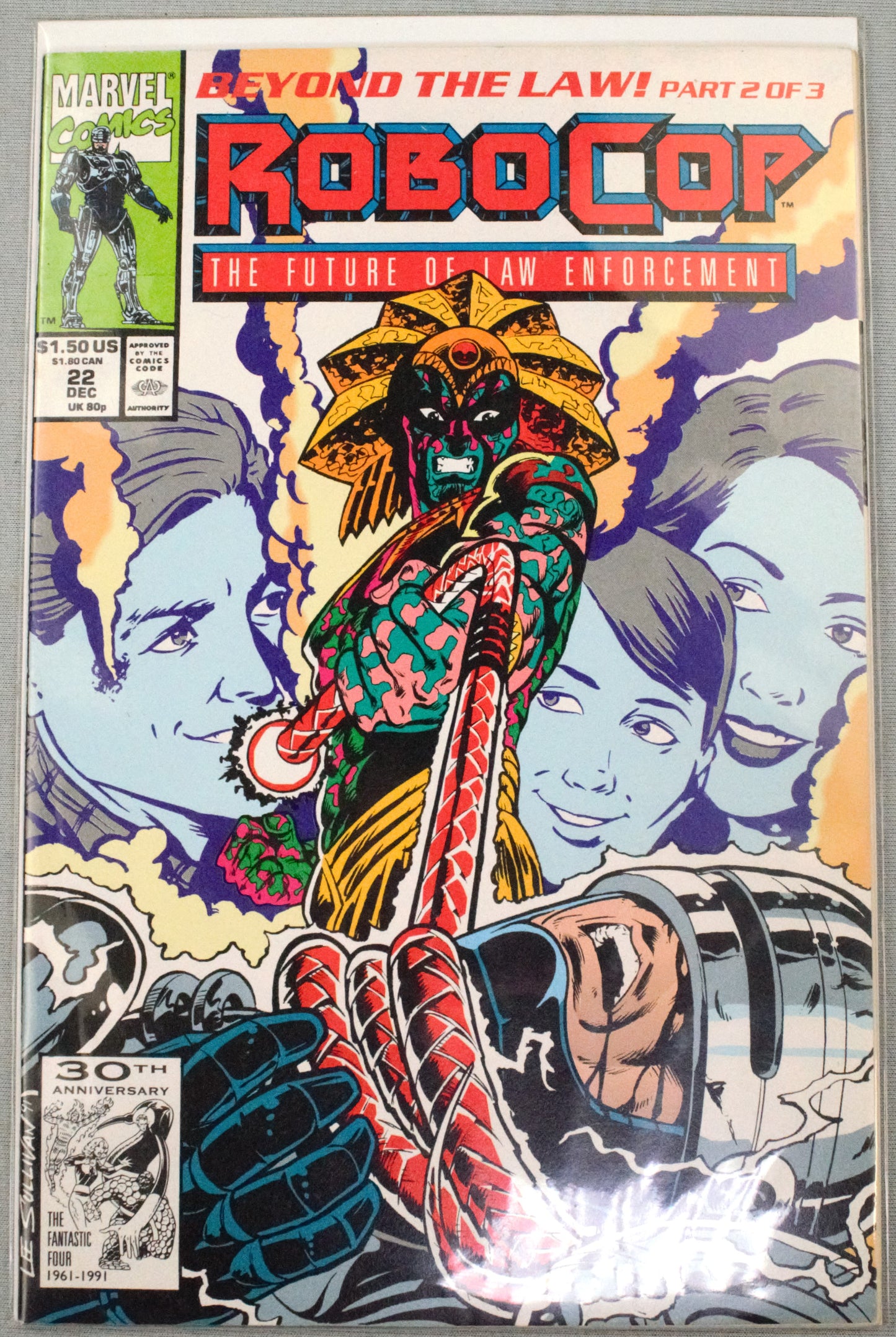 Robocop: The Future of Law Enforcement Issue 22 - Paperback 1991 Marvel Comic