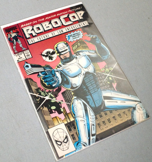 Robocop: The Future of Law Enforcement Issue 1 - Paperback 1990 Marvel Comic