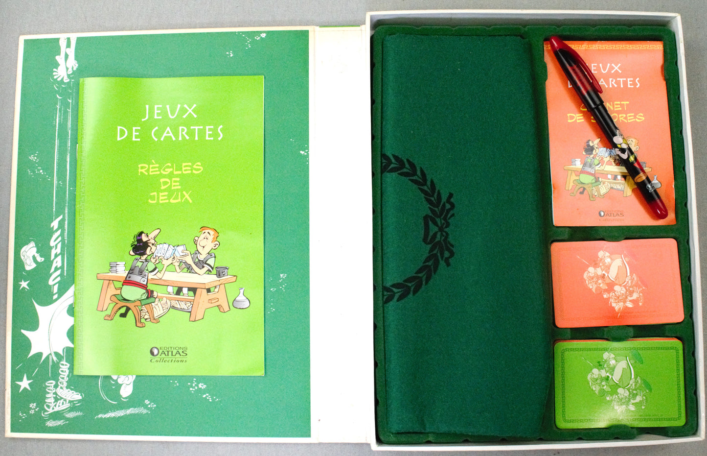 Astérix Card Games/Jeux de Cartes “Asterix Legionnaire” Editions Atlas Collections Board Games 2006