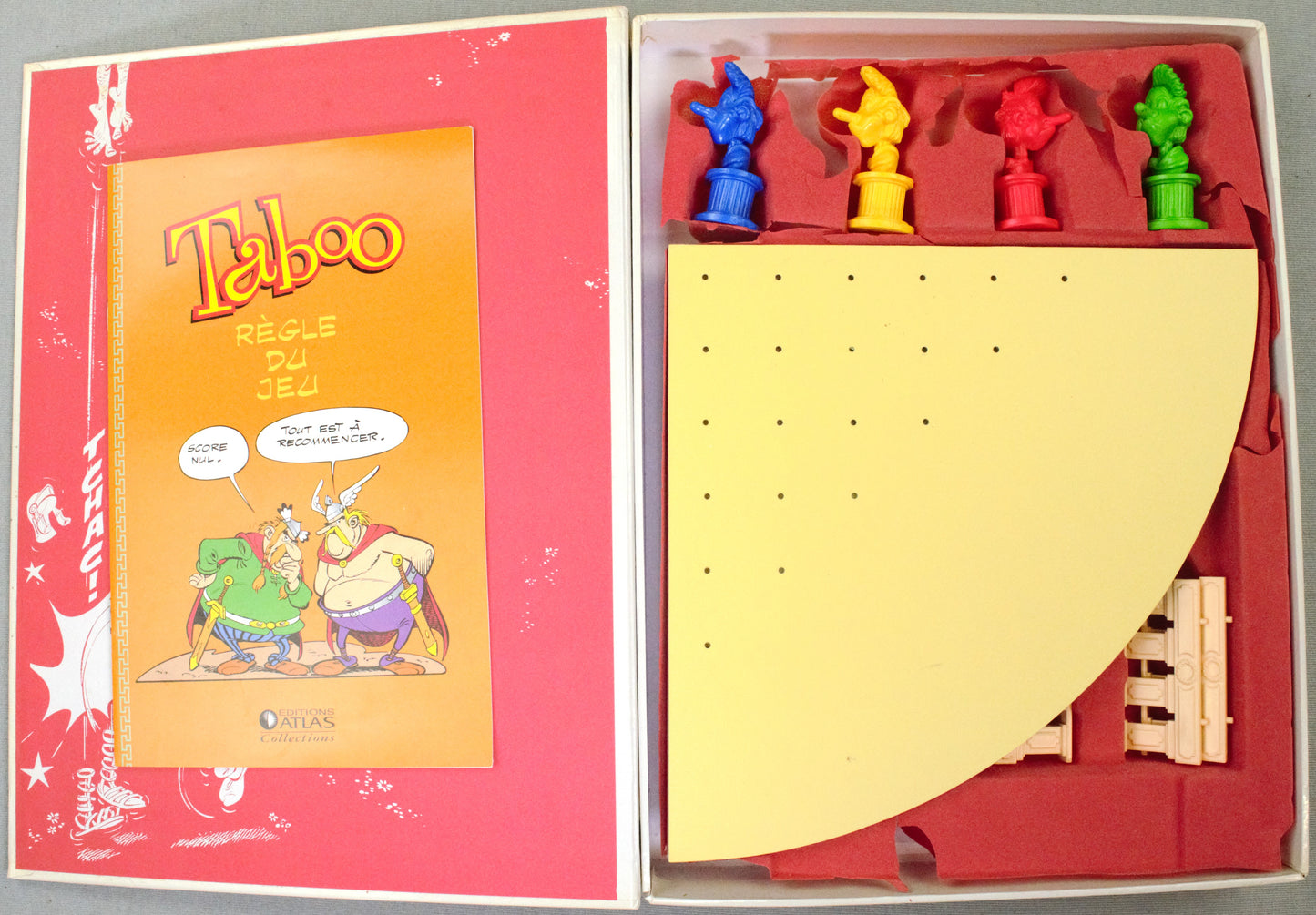 Astérix Quoridor Kid “Les Lauriers de César” Editions Atlas Collections Board Games 2007