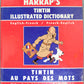 Tintin: Harrap's Illustrated Dictionary English/French 1989 Edition Des Mots