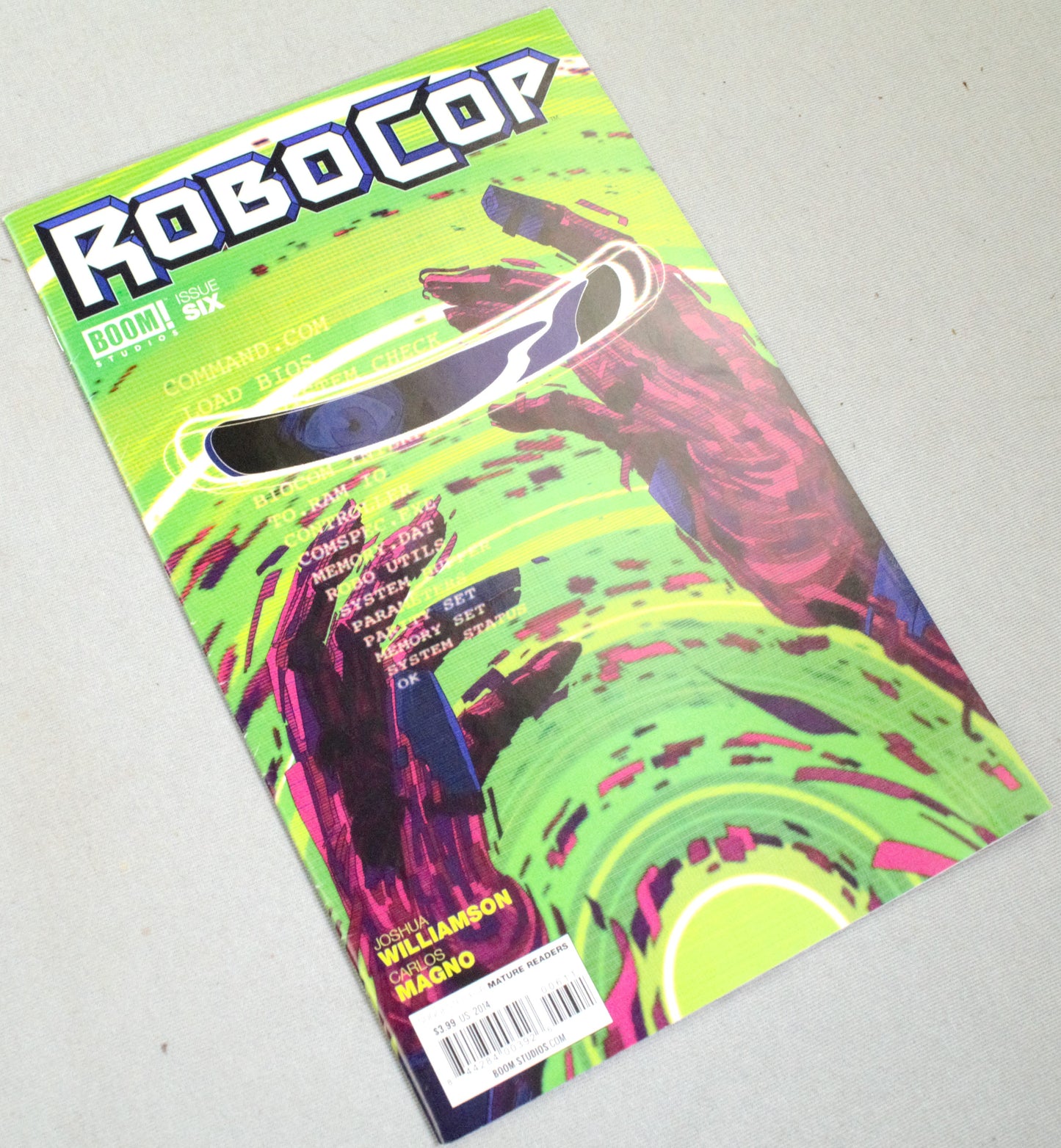 Robocop Comic Book: Issue 6 Boom Studios 2014 Paperback Edition