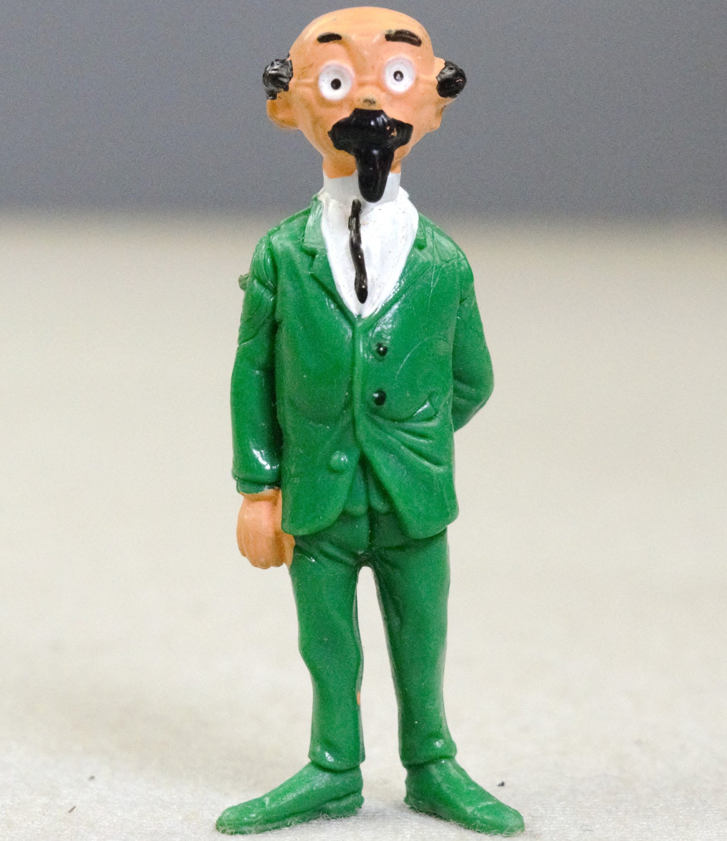 Professor Calculus ESSO Tintin Figurine - Vintage 1973 Lake of Sharks Belvision 4.5cm Figure
