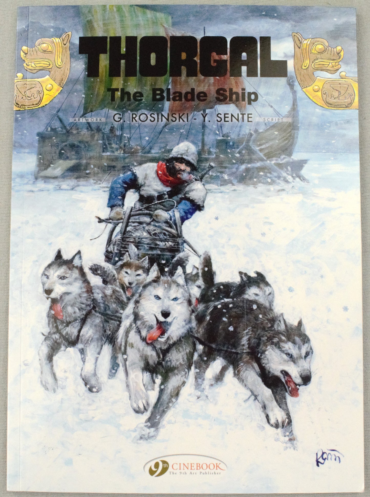 Thorgal Volume 25: The Blade Ship - Cinebook Paperback UK Comic Book by Rosiński/Van Hamme