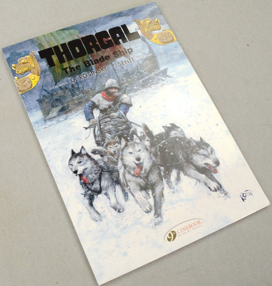 Thorgal Volume 25: The Blade Ship - Cinebook Paperback UK Comic Book by Rosiński/Van Hamme