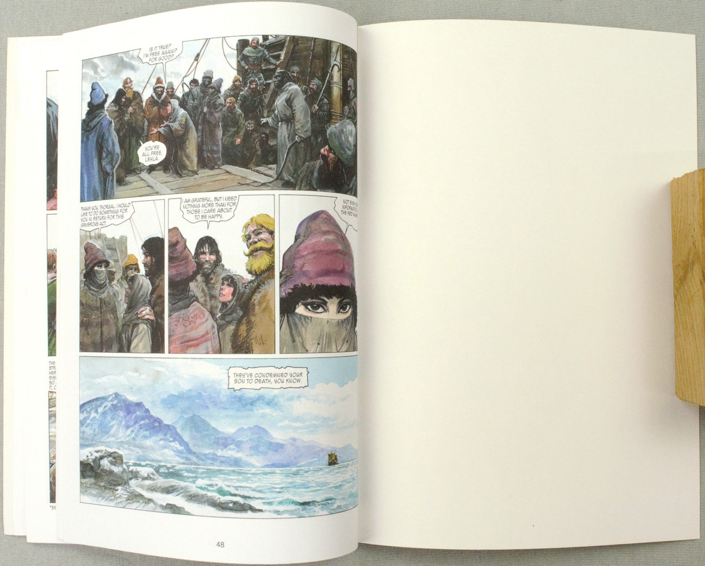 Thorgal Volume 25: The Blade Ship - Cinebook Paperback UK Comic Book by Rosiński/Van Hamme