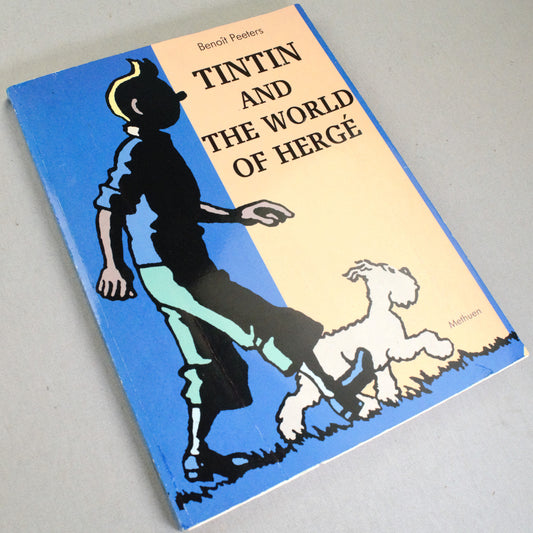 Tintin and the World of Hergé Methuen 1997 3rd reprint Edition Paperback book EO
