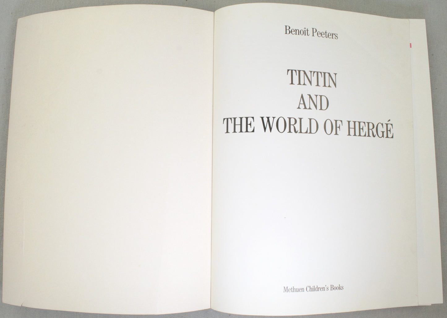 Tintin and the World of Hergé Methuen 1997 3rd reprint Edition Paperback book EO