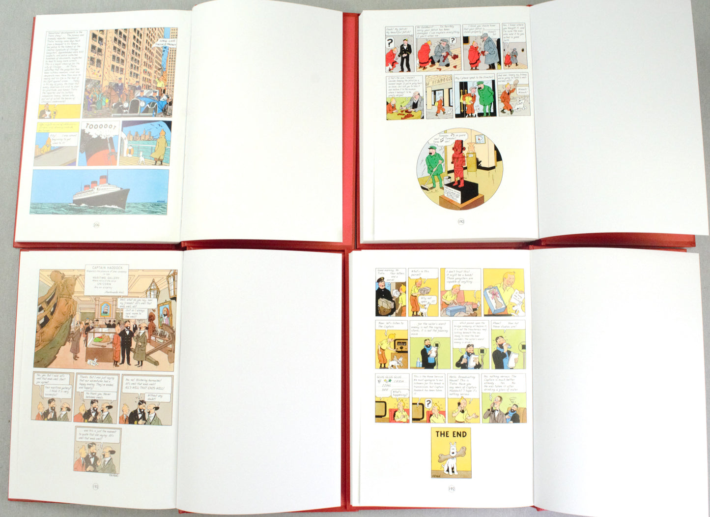 The Adventures of Tintin 8-Book Egmont Hardback Compact Collection Box Set by Herge