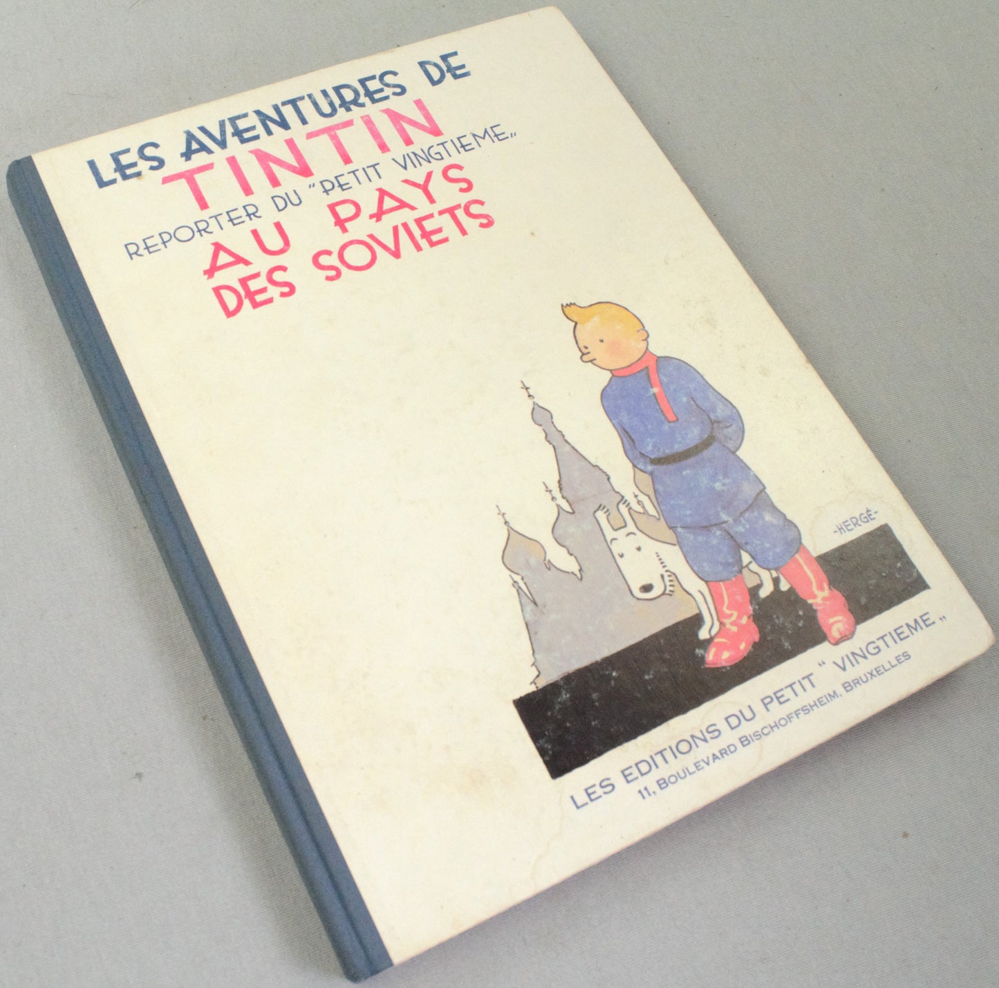 Tintin Au Pays Des Soviets - Rare B&W Facsimile 1st Edition Casterman - 1981 French EO Noire Blanc