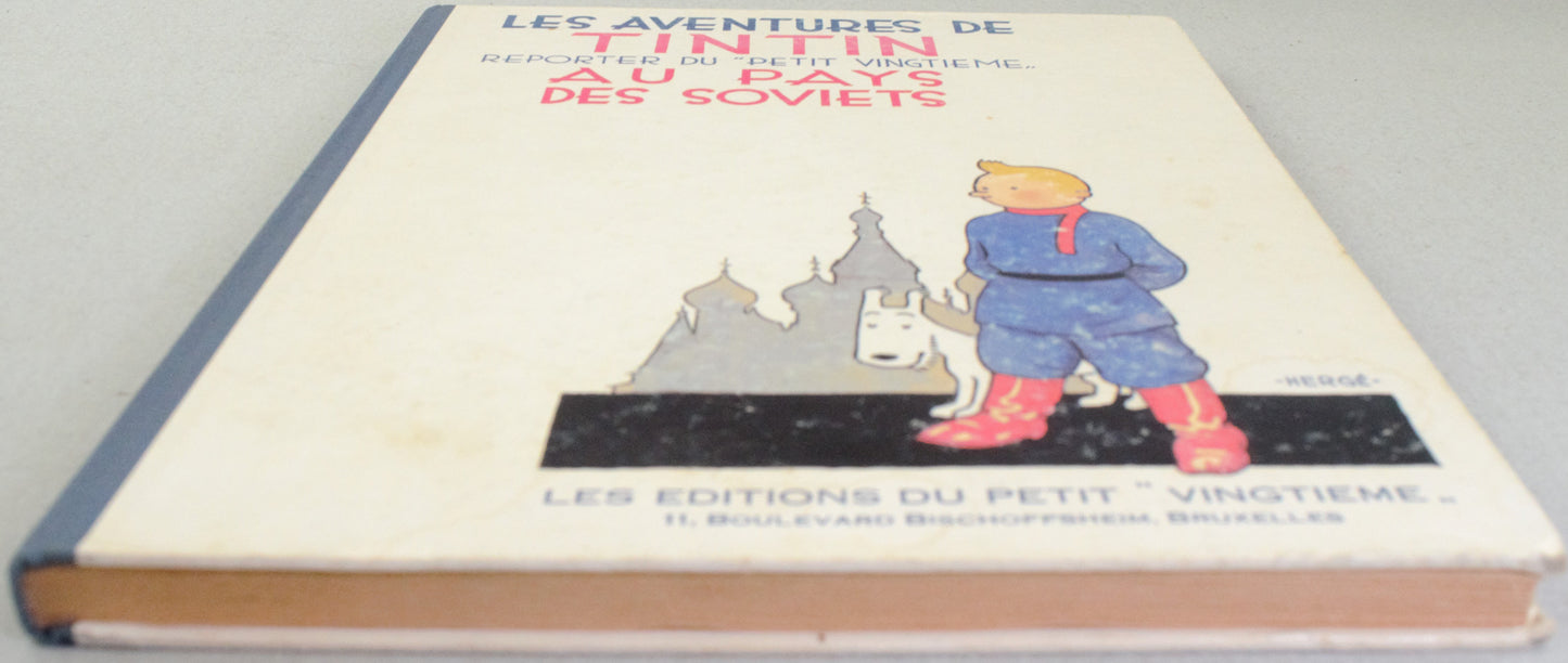 Tintin Au Pays Des Soviets - Rare B&W Facsimile 1st Edition Casterman - 1981 French EO Noire Blanc