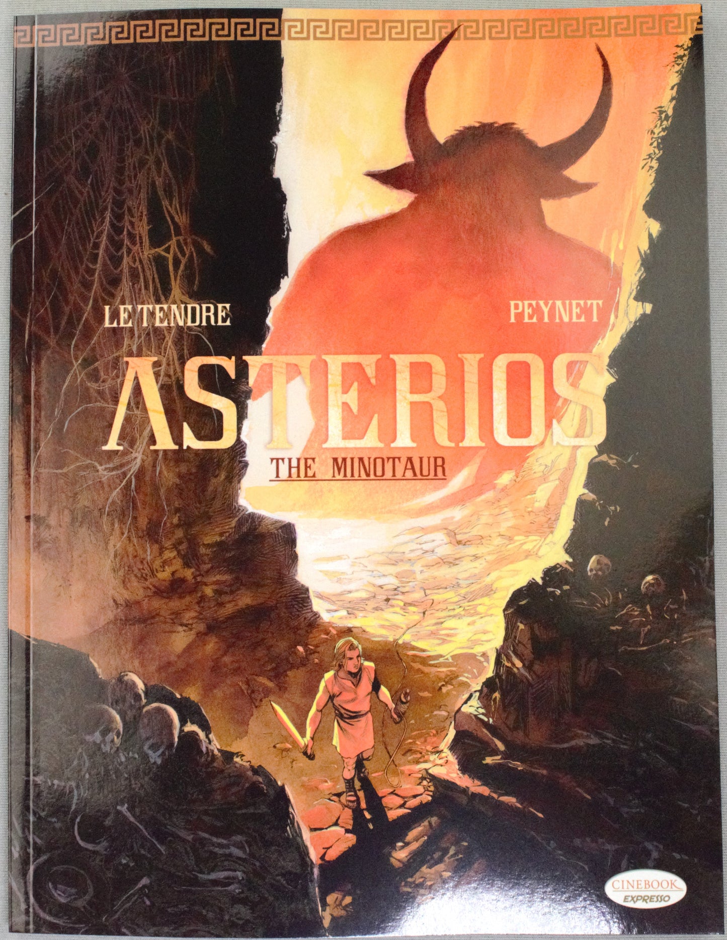 Asterios The Minotaur - Cinebook Paperback Comic 2023 UK Edition Tendre/Peynet