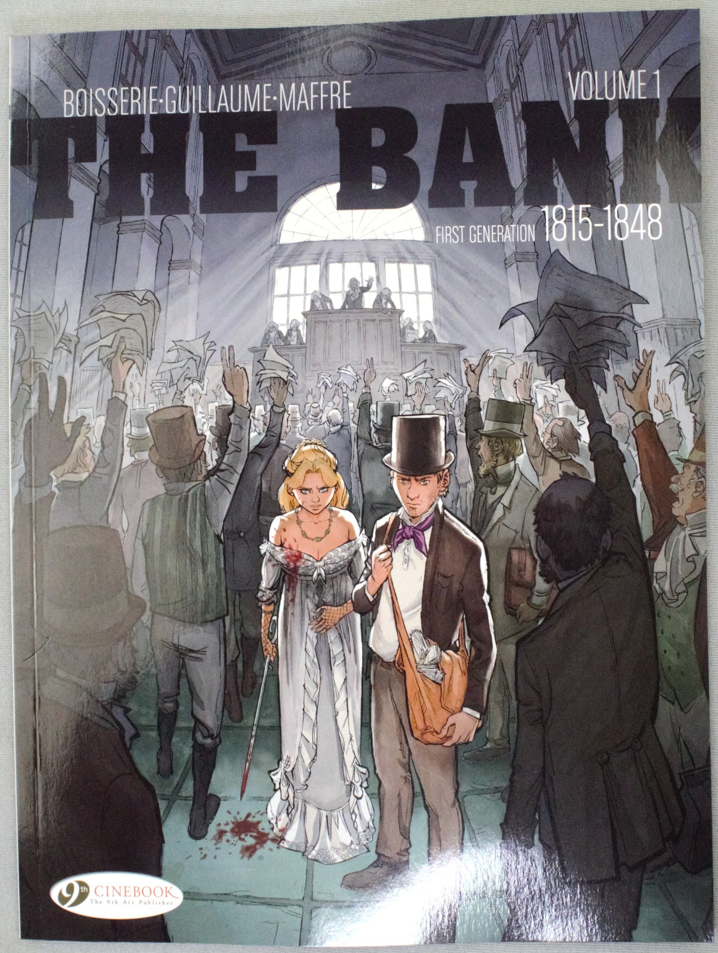 The Bank Volume 1: "Waterloo Insider" Cinebook Paperback UK Comic Book by Boisserie/Guillaume/Maffre