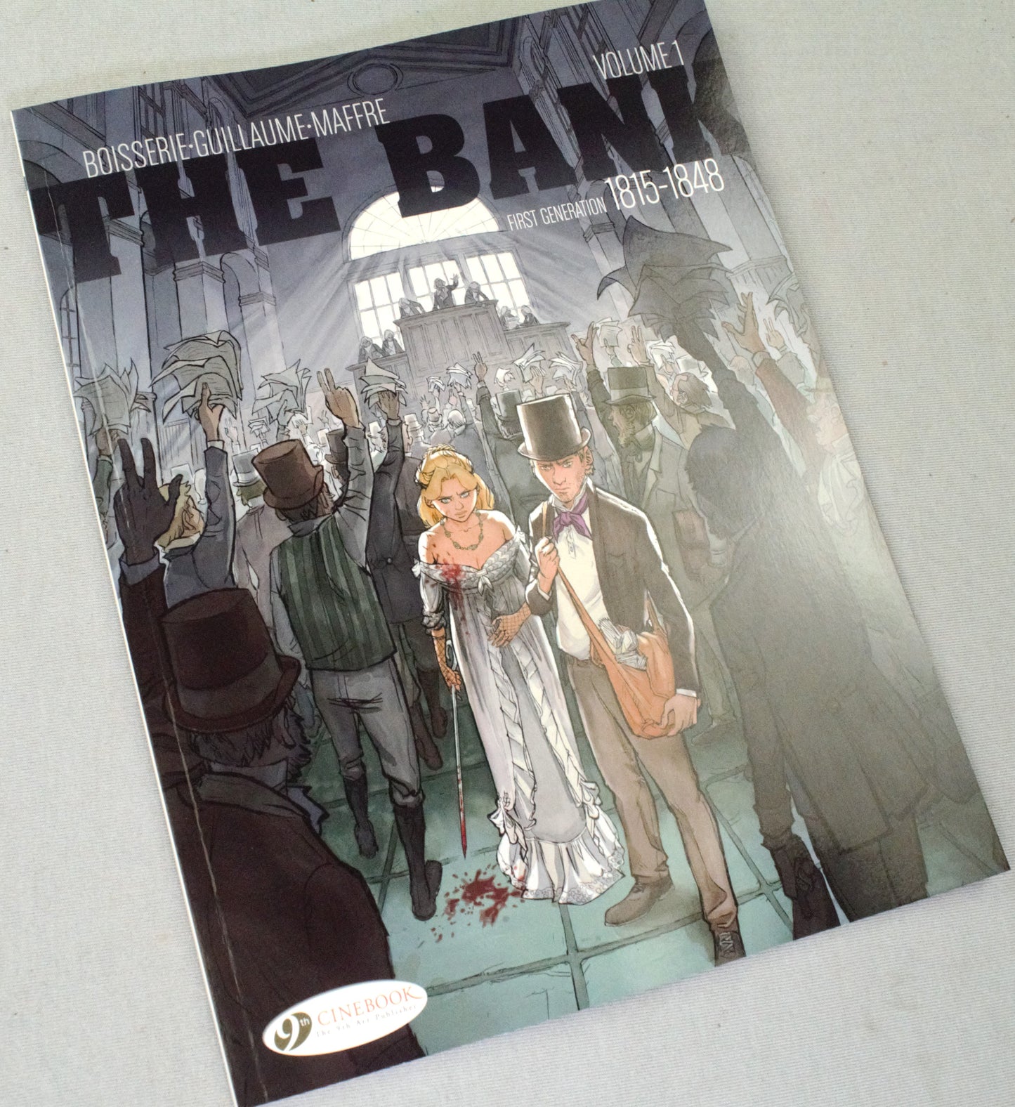 The Bank Volume 1: "Waterloo Insider" Cinebook Paperback UK Comic Book by Boisserie/Guillaume/Maffre