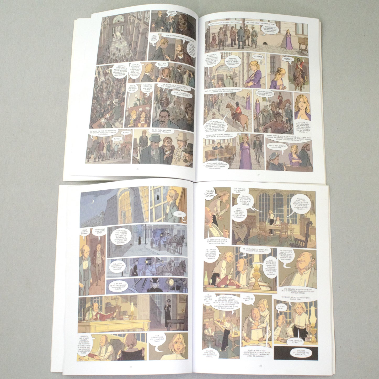 The Bank Volumes 1-2 Comic Books: Cinebook UK Paperback Editions Full Set by Boisserie/Guillaume/Maffre