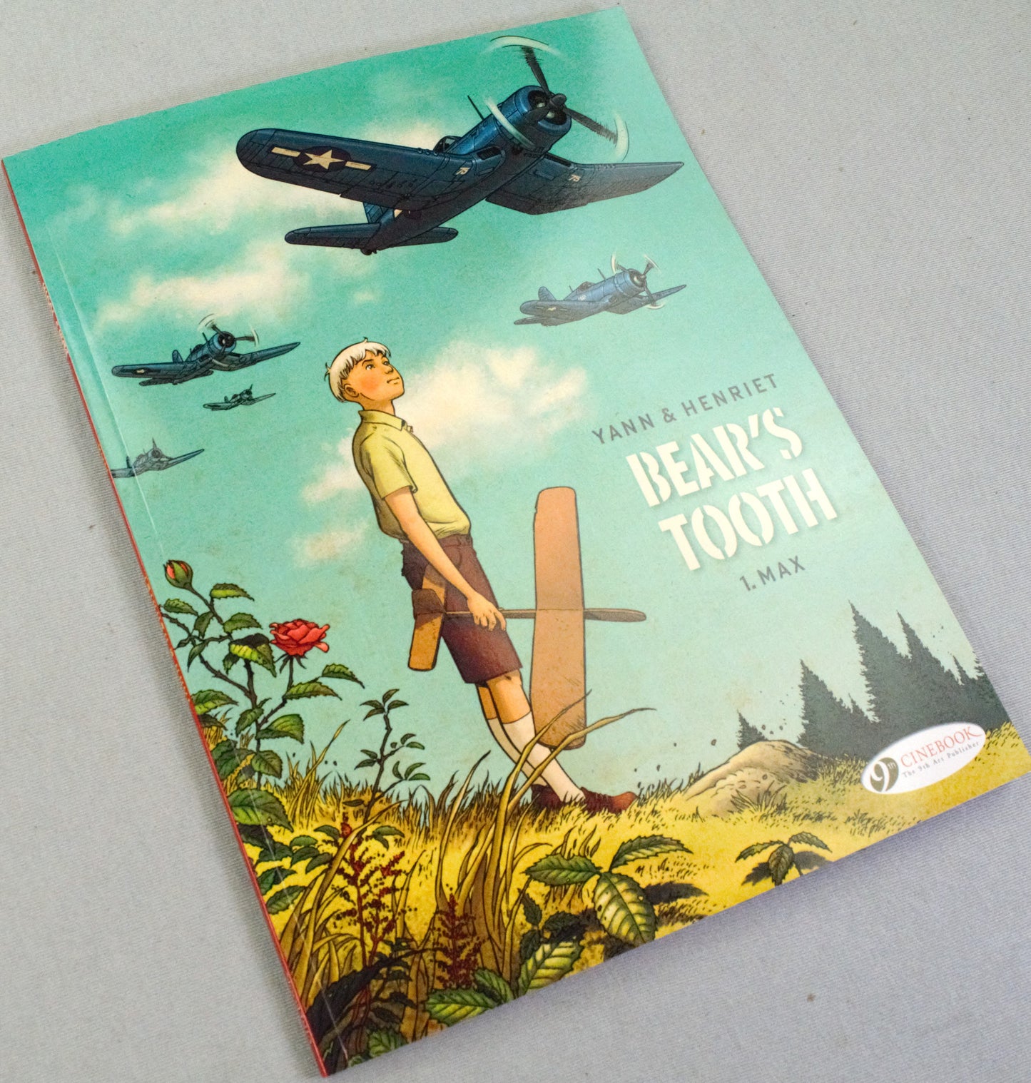 Bear's Tooth Volume 1: "Max" Cinebook Paperback UK Comic Book by Yann/Henriet