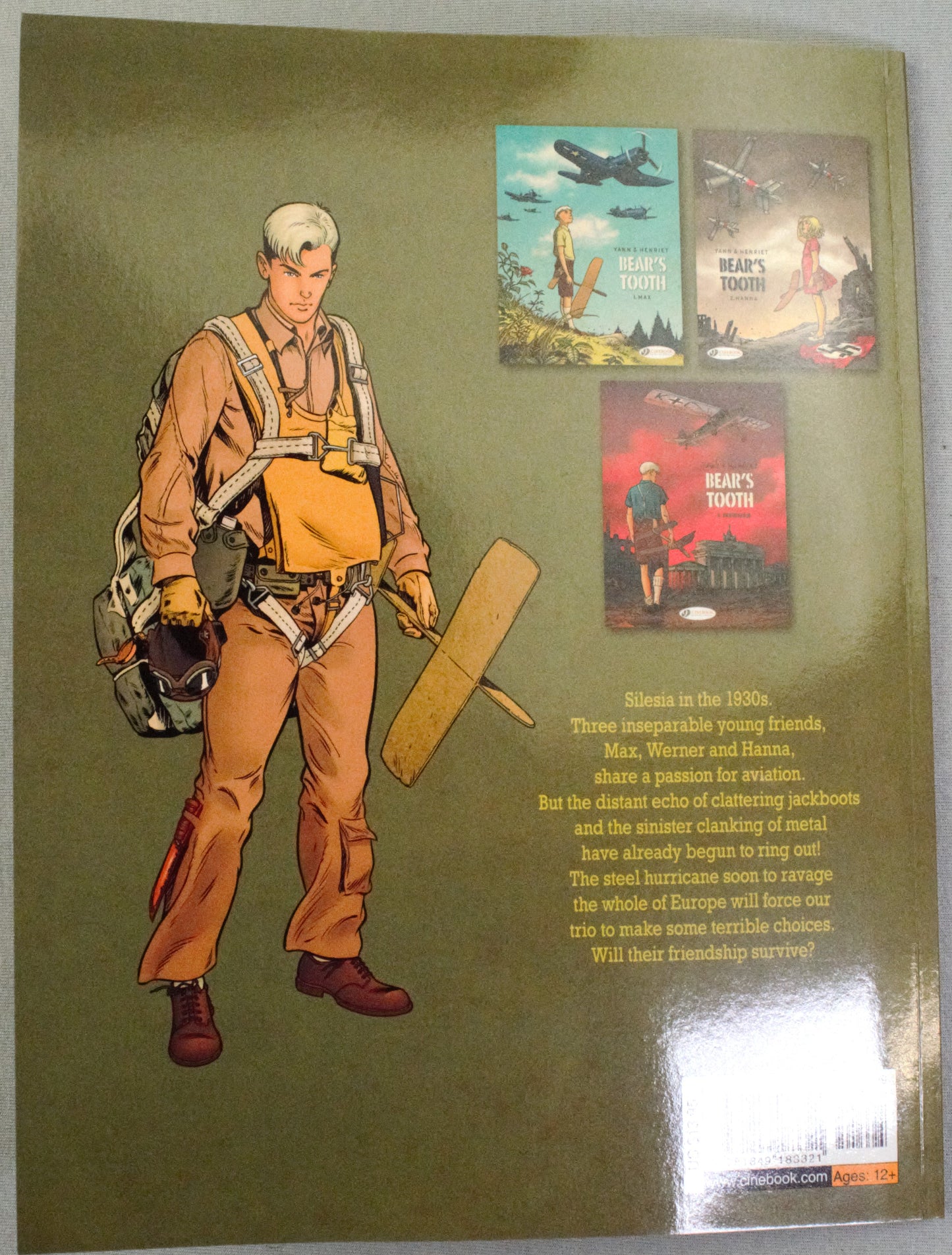 Bear's Tooth Volume 1: "Max" Cinebook Paperback UK Comic Book by Yann/Henriet