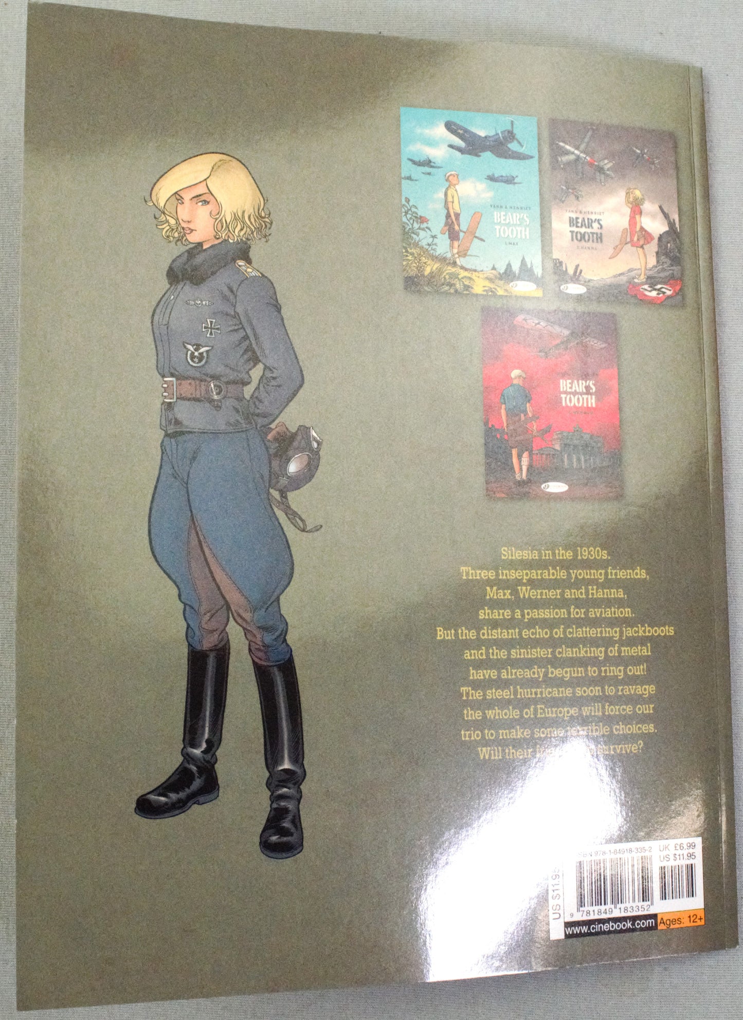 Bear's Tooth Volume 2: "Hanna" Cinebook Paperback UK Comic Book by Yann/Henriet
