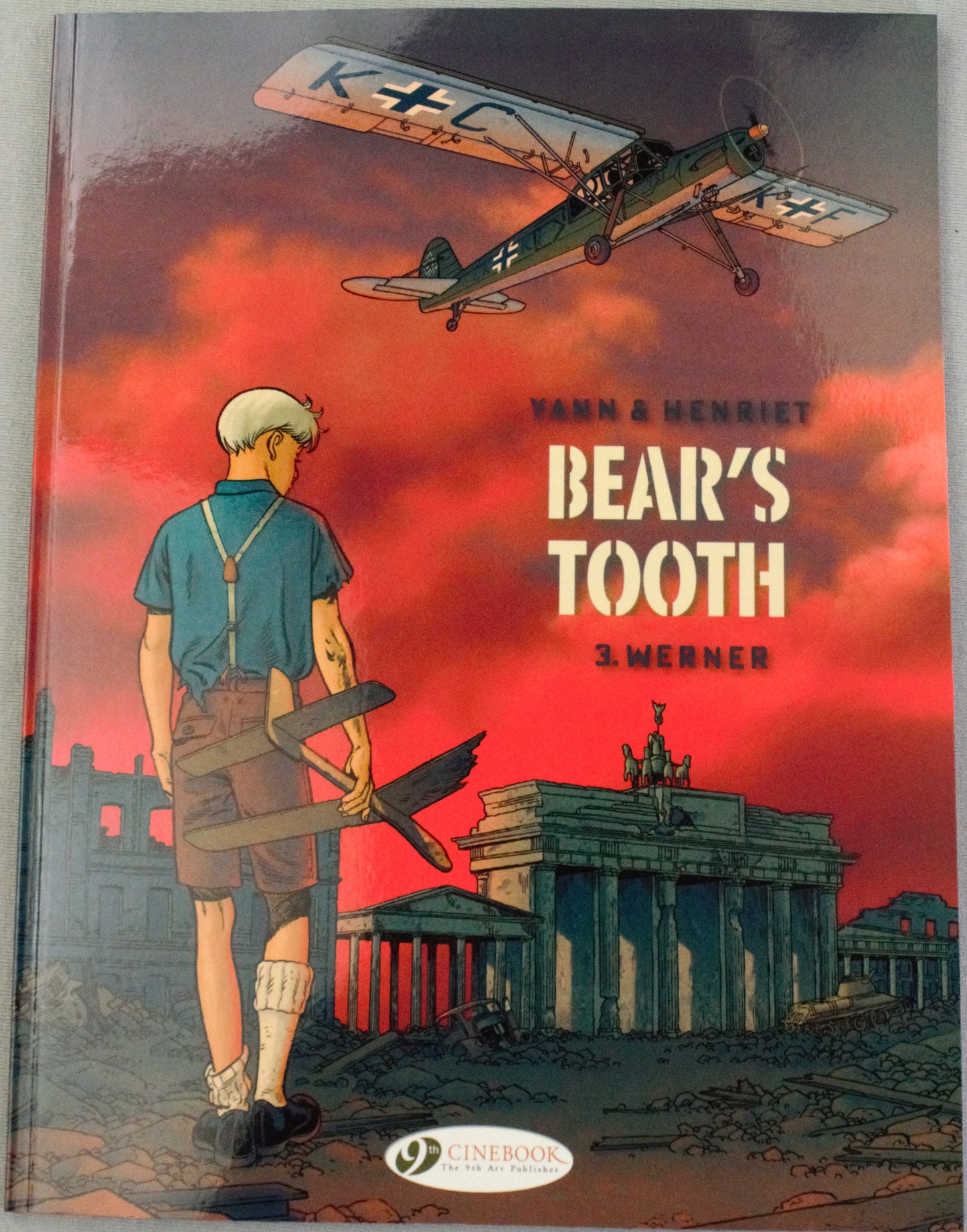 Bear's Tooth Volume 3: "Werner" Cinebook Paperback UK Comic Book by Yann/Henriet