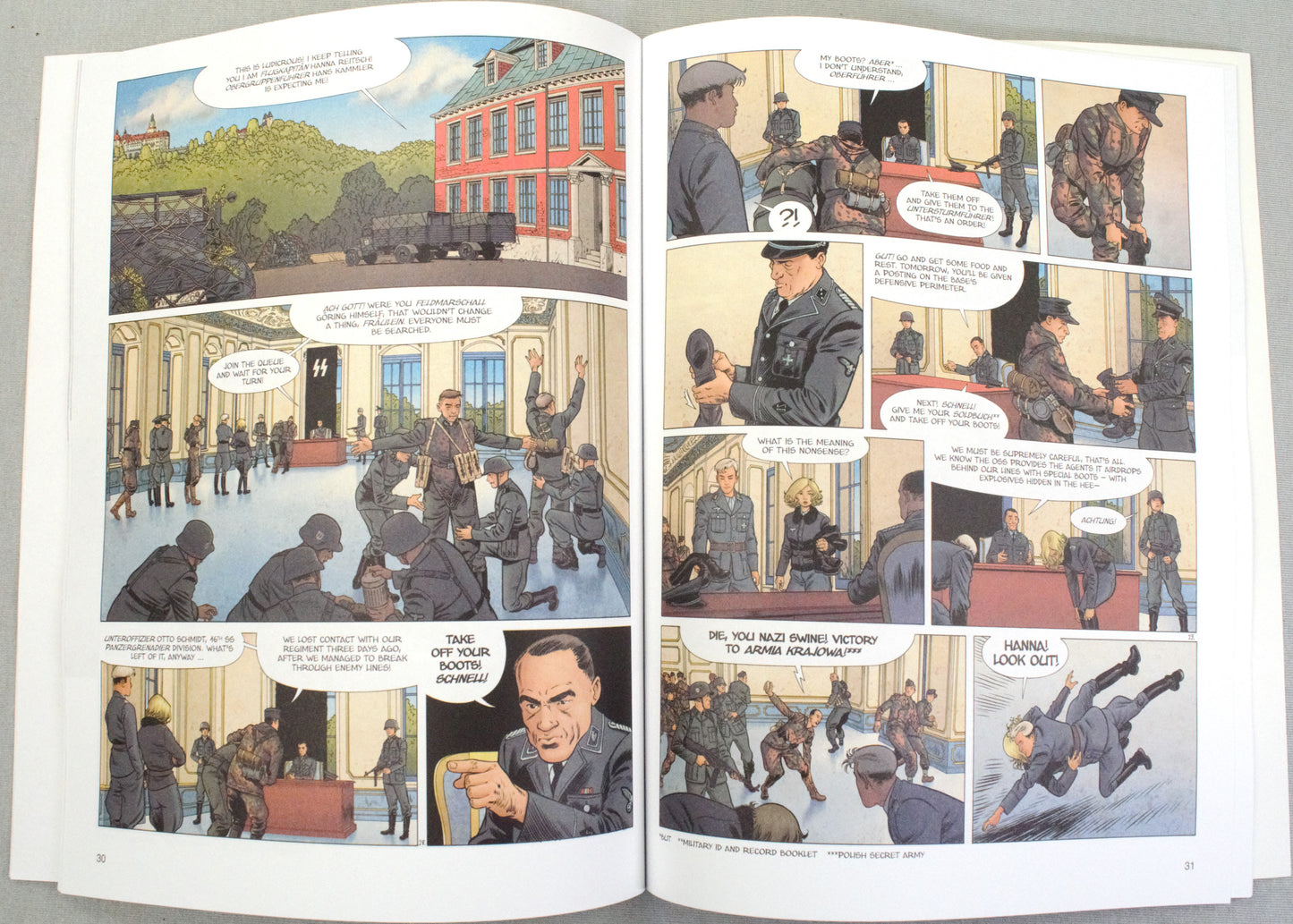 Bear's Tooth Volume 4: "Amerika Bomber" Cinebook Paperback UK Comic Book by Yann/Henriet