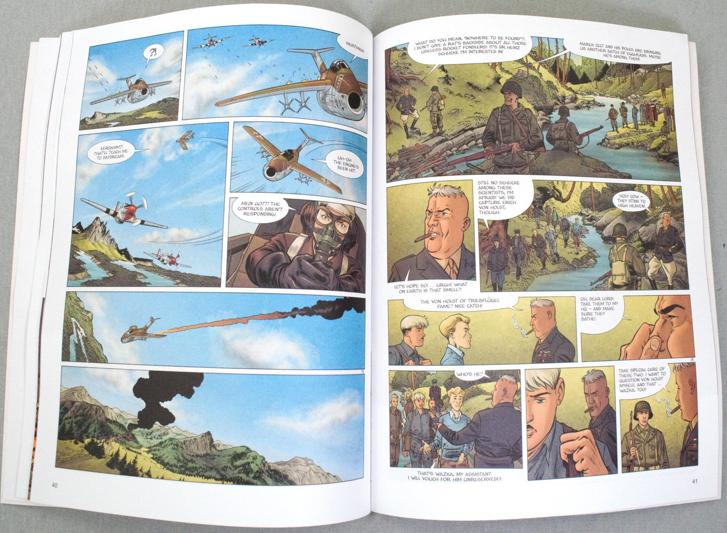 Bear's Tooth Volume 6: "Silbervogel" Cinebook Paperback UK Comic Book by Yann/Henriet
