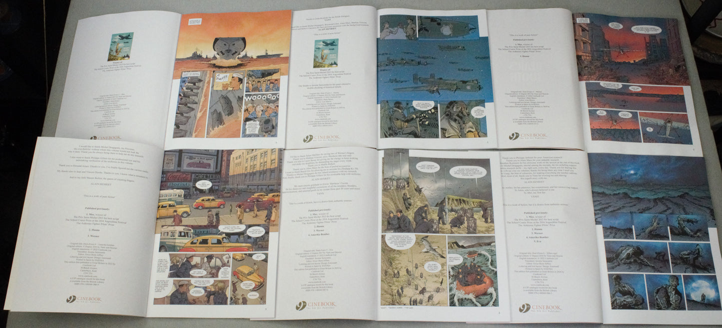 Bear's Tooth 1-6 Comic Books: Cinebook UK Paperback Editions FULL SET