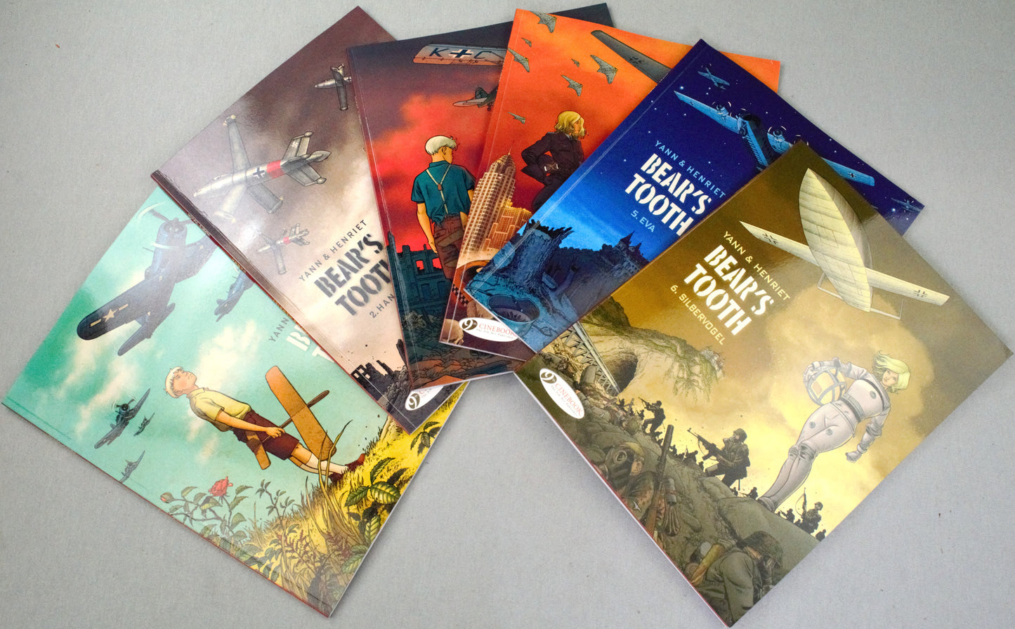Bear's Tooth 1-6 Comic Books: Cinebook UK Paperback Editions FULL SET