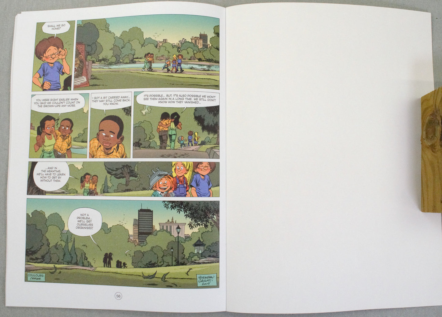 Alone Volume 1: "The Vanishing" Cinebook Paperback UK Comic Book by Vehlmann/Gazzotti