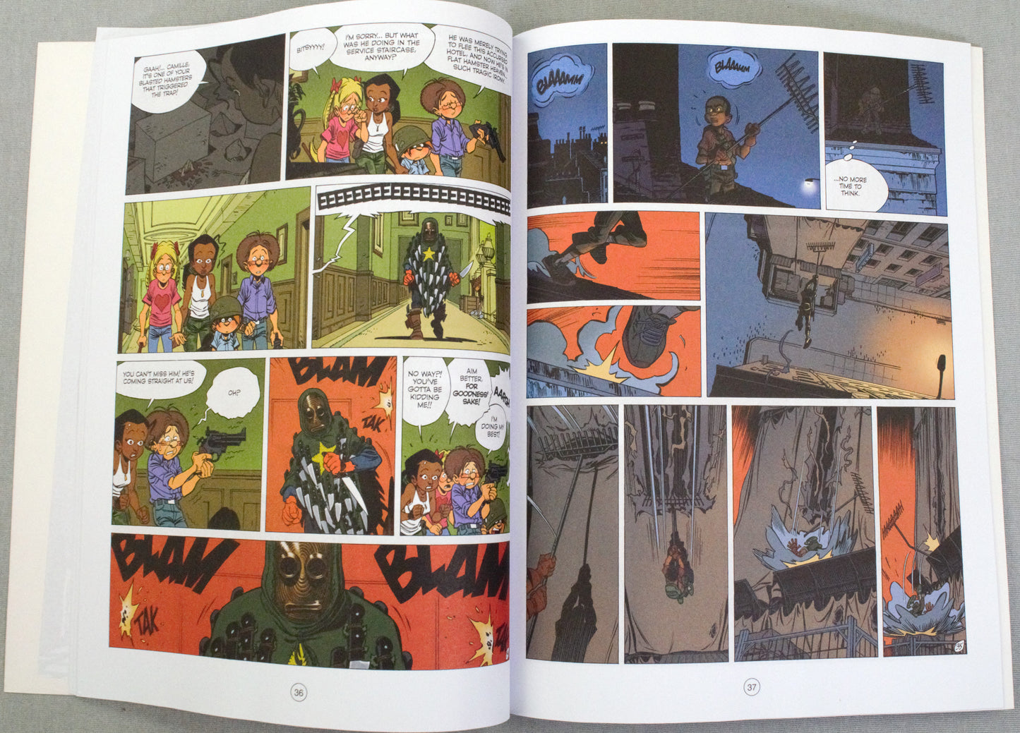 Alone Volume 2: "The Master of Knives" Cinebook Paperback UK Comic Book by Vehlmann/Gazzotti
