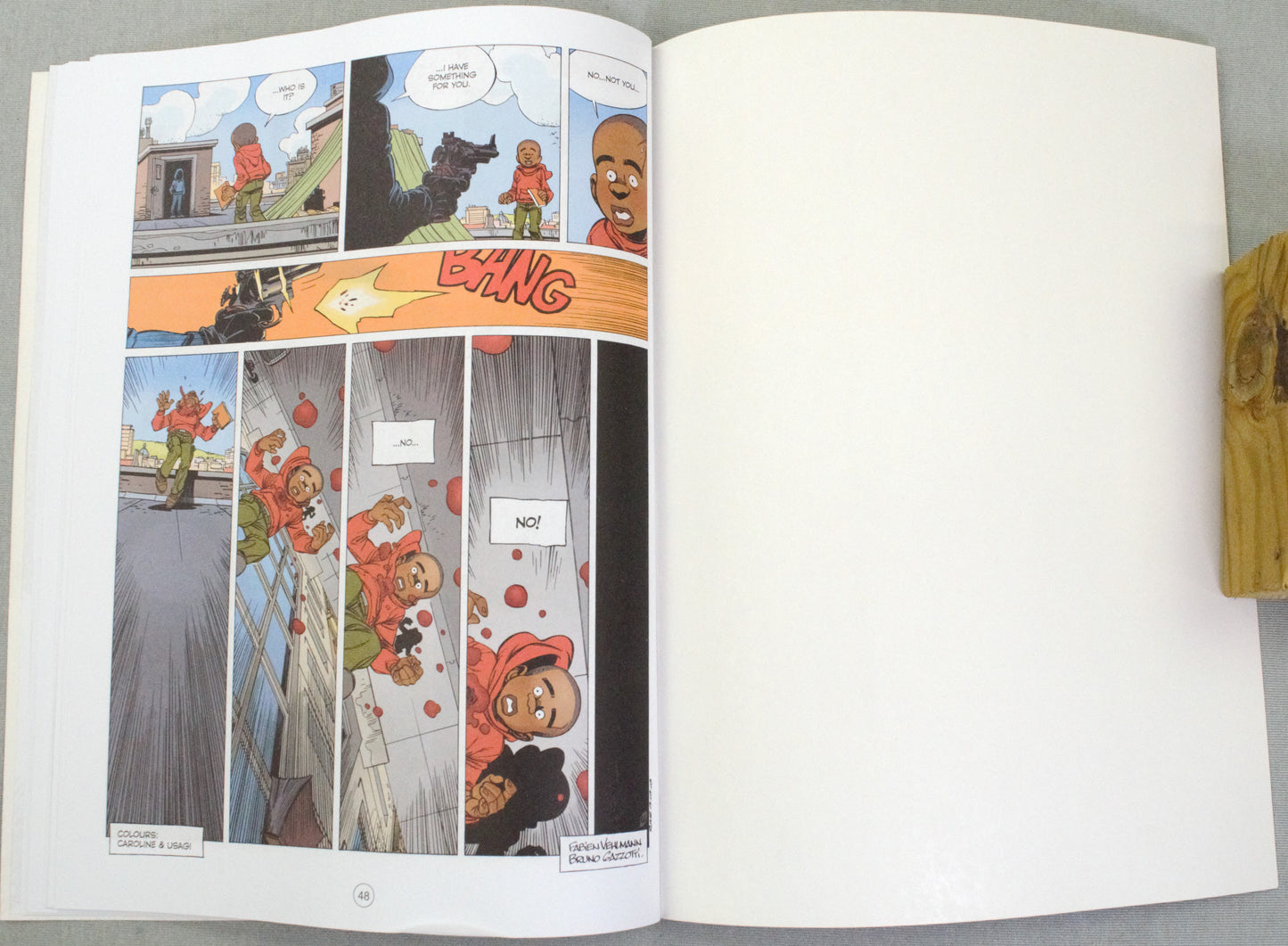 Alone Volume 4: "The Red Caims" Cinebook Paperback UK Comic Book by Vehlmann/Gazzotti