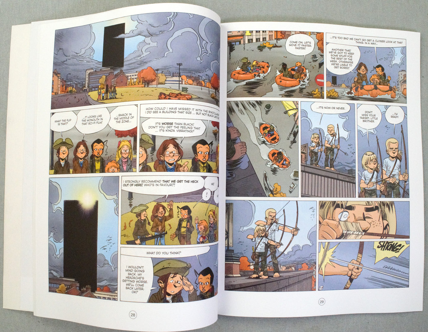 Alone Volume 5: "Eye of the Maelstrom" Cinebook Paperback UK Comic Book by Vehlmann/Gazzotti