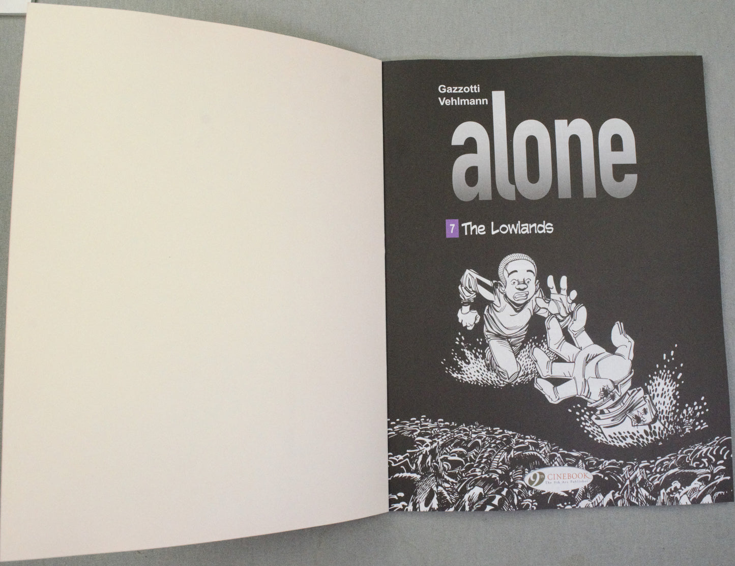 Alone Volume 7: "The Lowlands" Cinebook Paperback UK Comic Book by Vehlmann/Gazzotti )