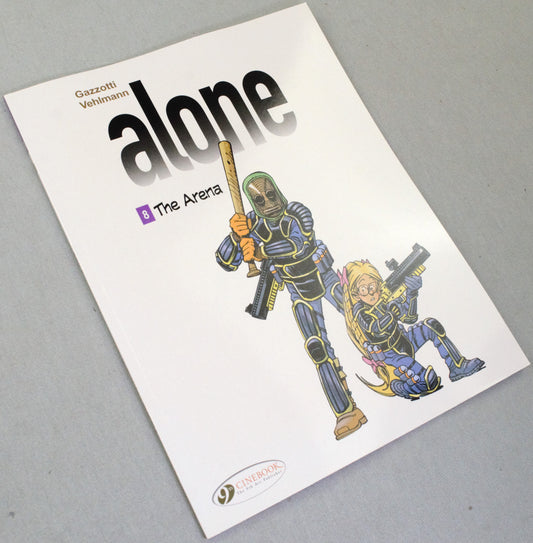 Alone Volume 8: "The Arena" Cinebook Paperback UK Comic Book by Vehlmann/Gazzotti