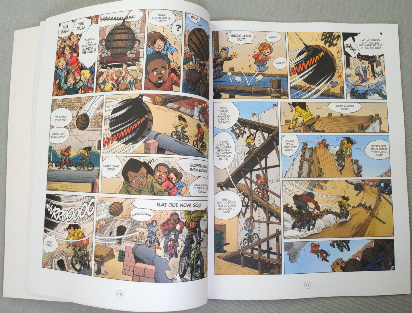 Alone Volume 8: "The Arena" Cinebook Paperback UK Comic Book by Vehlmann/Gazzotti