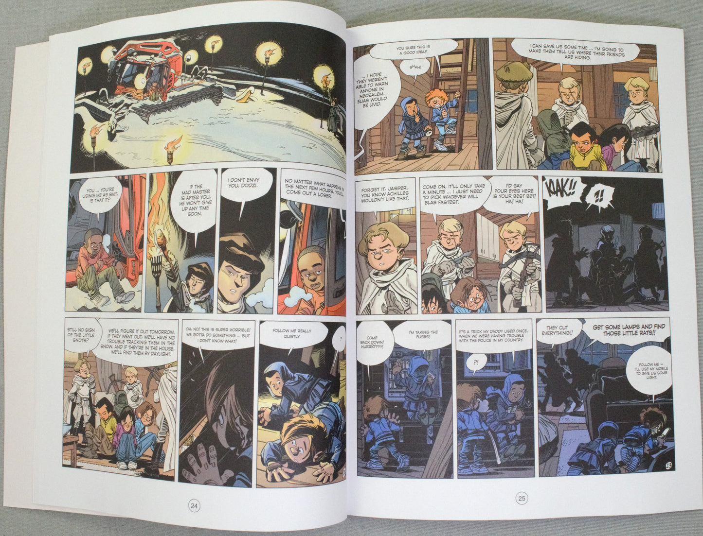 Alone Volume 9: "Before the Midnight Child" Cinebook Paperback UK Comic Book by Vehlmann/Gazzotti