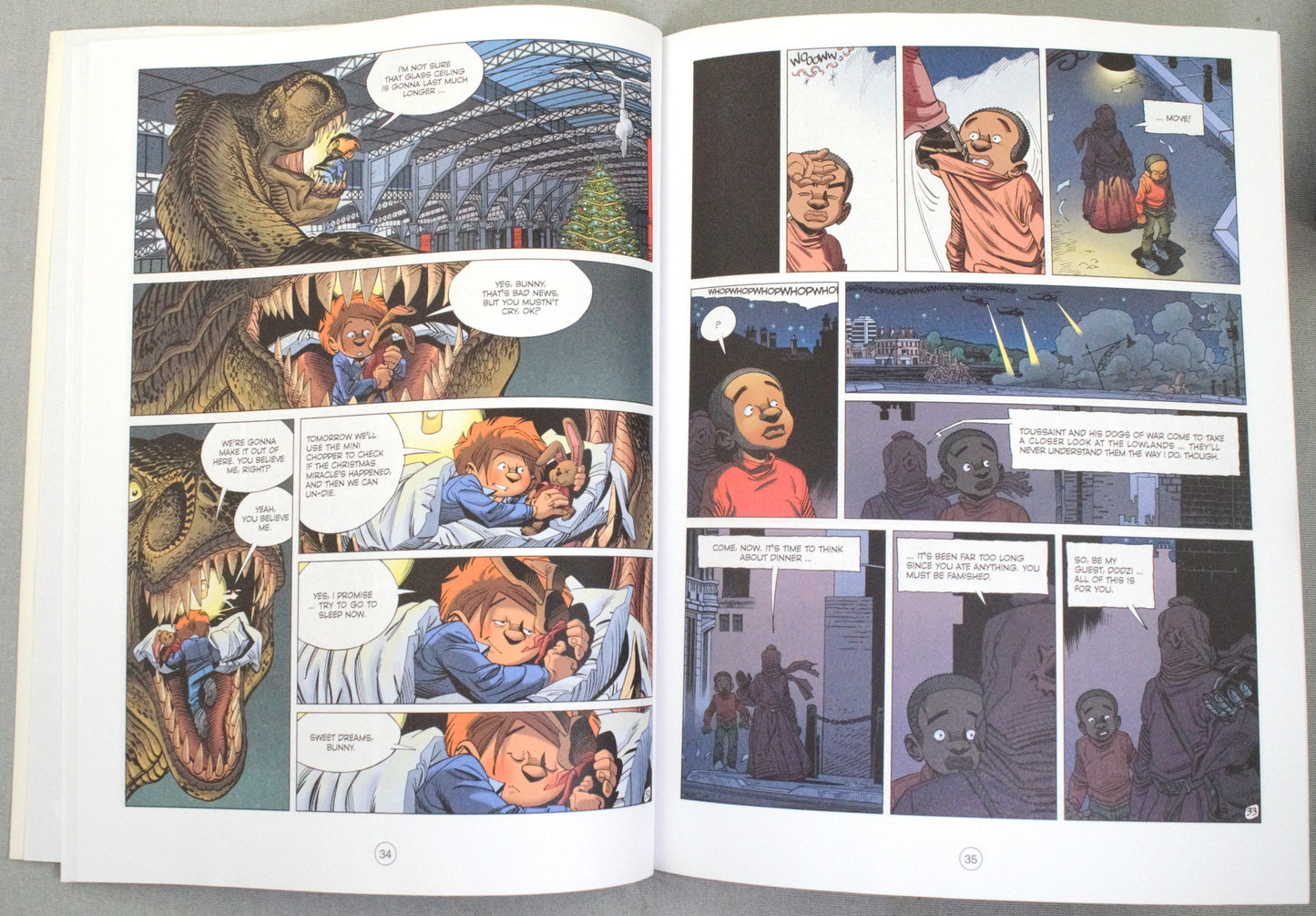 Alone Volume 10: "The Machine for Undying" Cinebook Paperback UK Comic Book by Vehlmann/Gazzotti