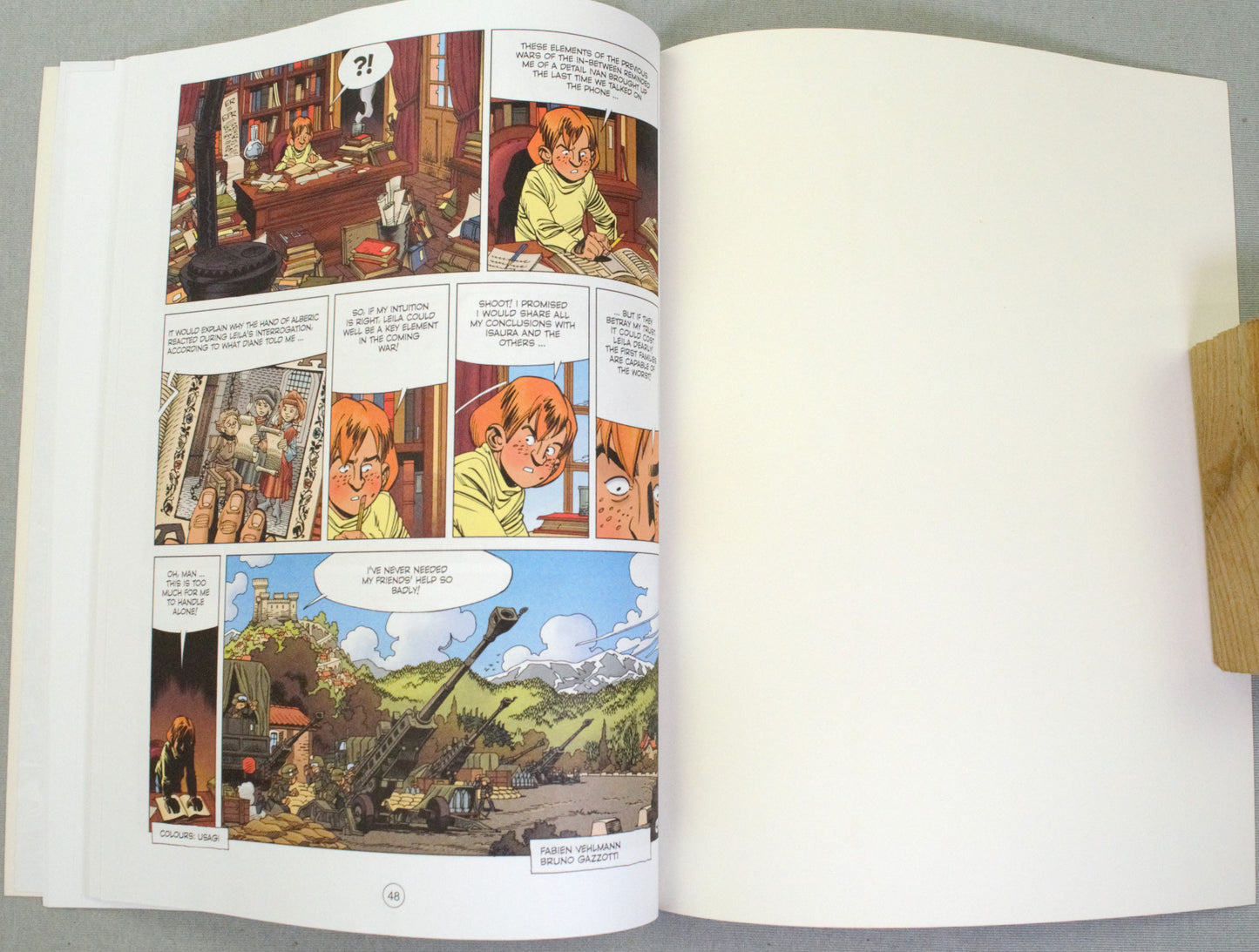 Alone Volume 11: "The Nailers in the Night" Cinebook Paperback UK Comic Book by Vehlmann/Gazzotti