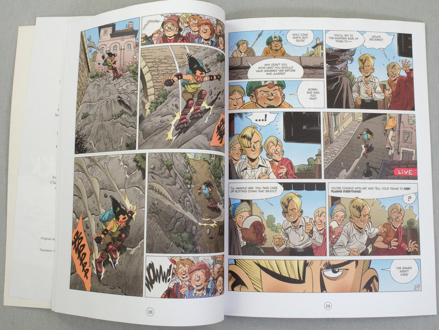 Alone Volume 12: "The Rebels of Neosalem" Cinebook Paperback UK Comic Book by Vehlmann/Gazzotti